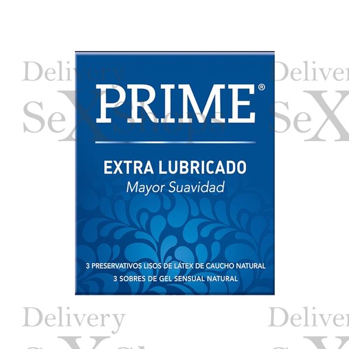 Preservativos Prime Extra Lubricados
